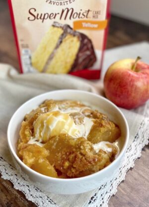 Best Caramel Apple Cobbler Dump Cake