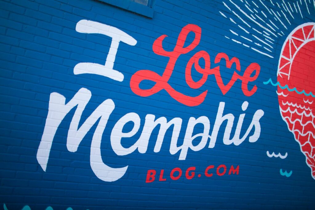 I Love Memphis Mural